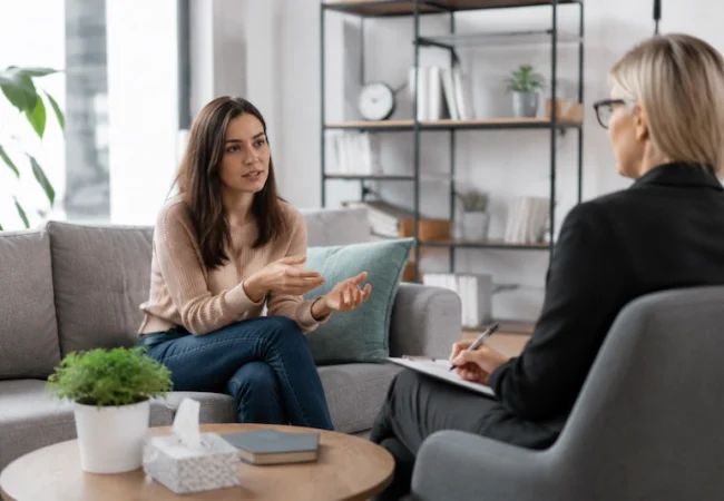 a session with MindCore psychiatrist accepting insurances