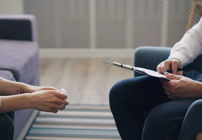a session with psychiatrist for bipolar disorder​